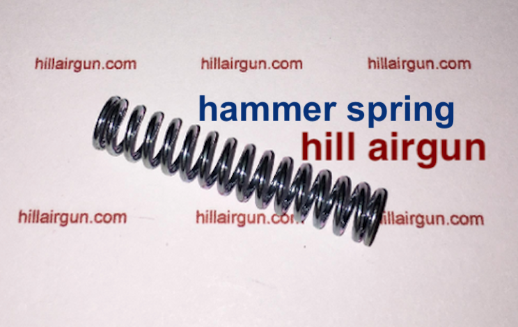 hill airgun 6  Lighter Rated Valve Spring for Benjamin and Crosman PCP's 